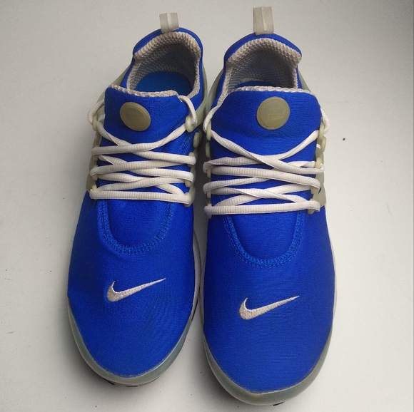 mens blue nike presto